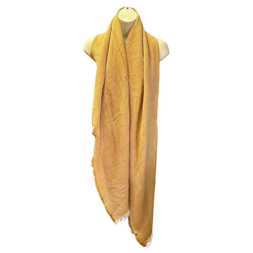GAYNOR BONGARD Fringed Edge Scarf NWT